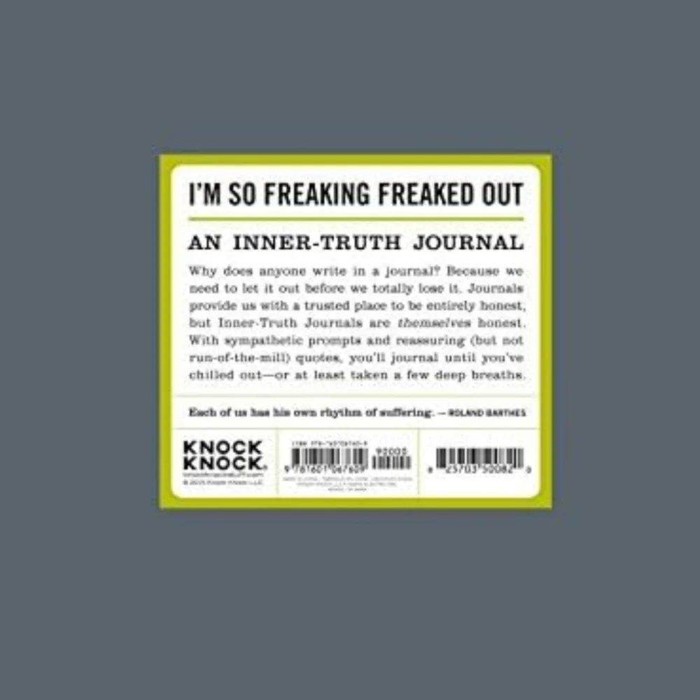 Knock Knock I'm So Freaking Freaked Out Inner-Truth Journal